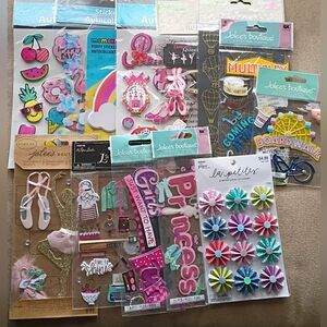Girly Scrapbook Lot